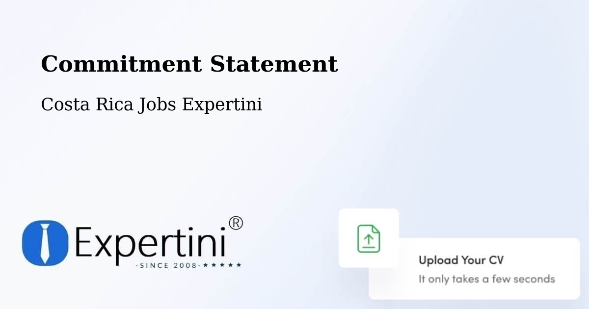 Corporate Commitment – Naranjo - Costa Rica Jobs Expertini